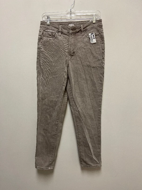 Jeans Straight By Old Navy In Grey, Size: 6