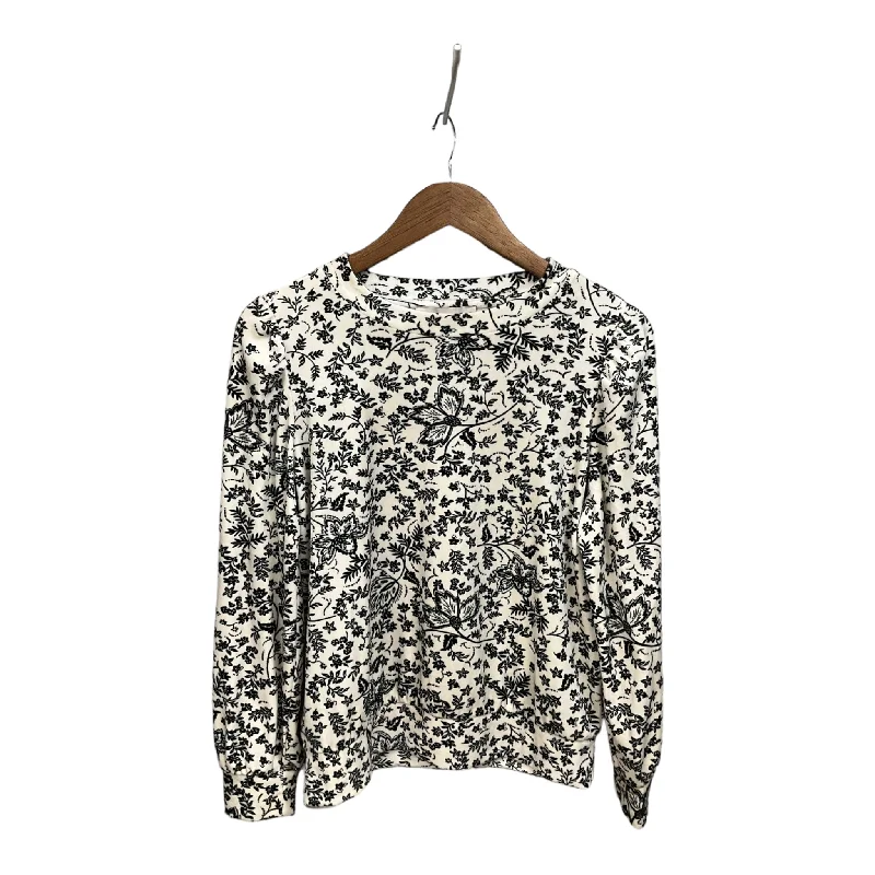 Top Long Sleeve By Loft In Floral Print, Size: S