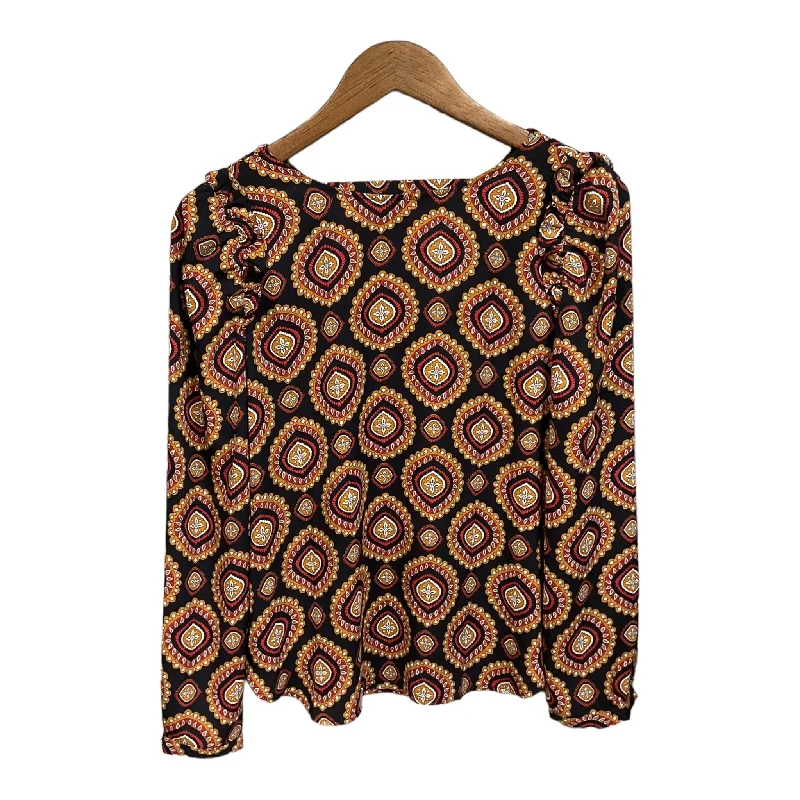 Top Long Sleeve By Loft In Multi-colored, Size: Xs