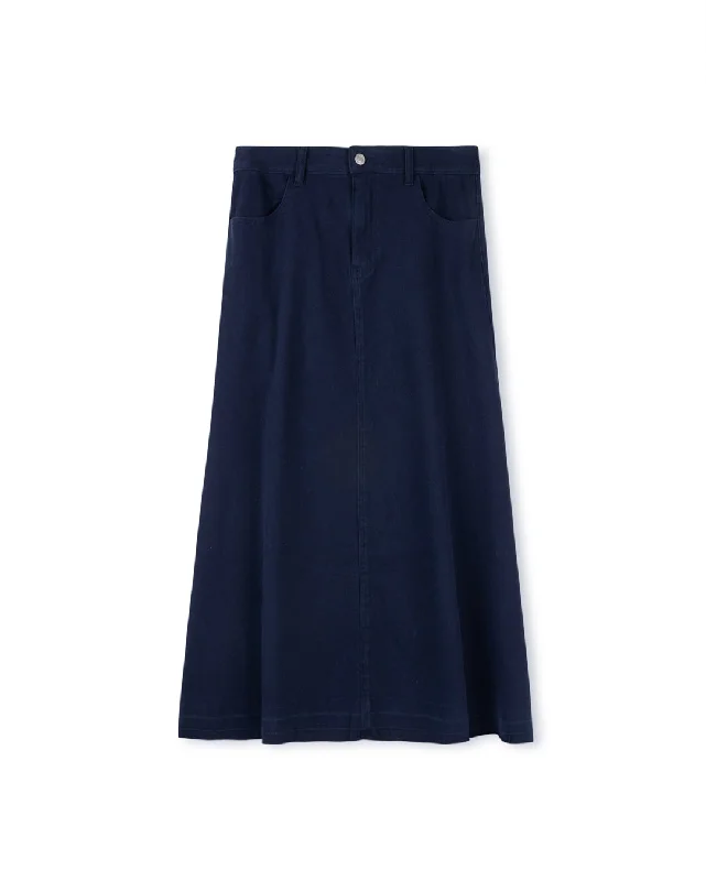 Raw Hem Detailed Skirt