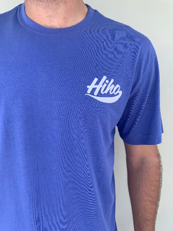 HIHO Pennant Patch T-Shirt - Barbuda Blue