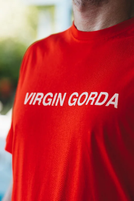 Virgin Gorda T-Shirt - Sunset Red