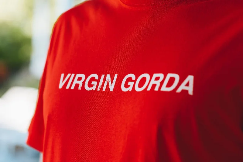 Virgin Gorda T-Shirt - Sunset Red