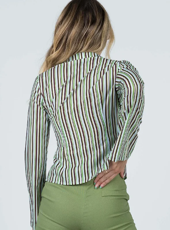 Anni Stripe Shirt Multi