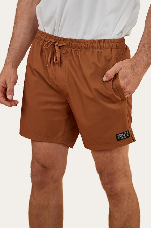 Avoca Mens Swim Short - Toffee