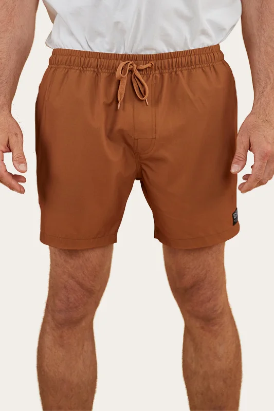 Avoca Mens Swim Short - Toffee