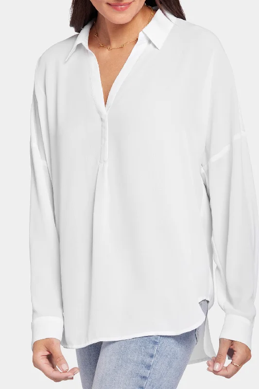 Becky Blouse - Optic White