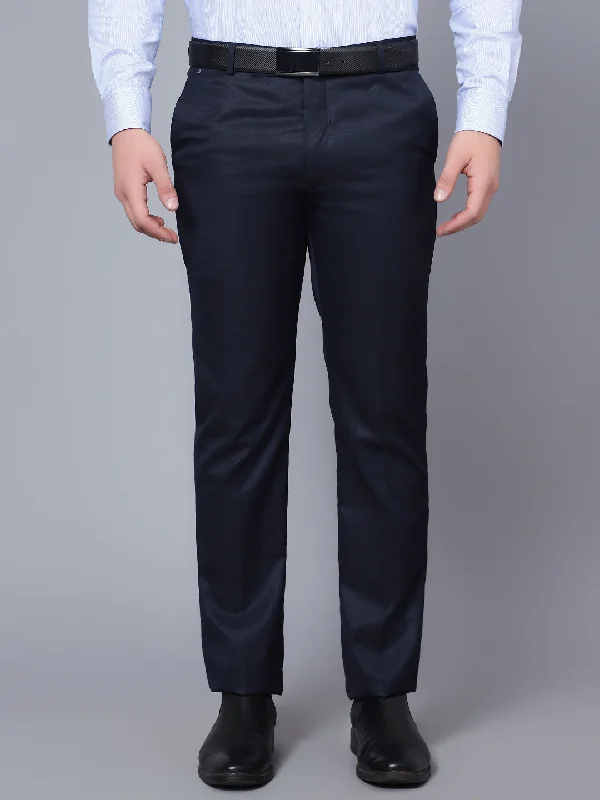 Cantabil Men Navy Trouser