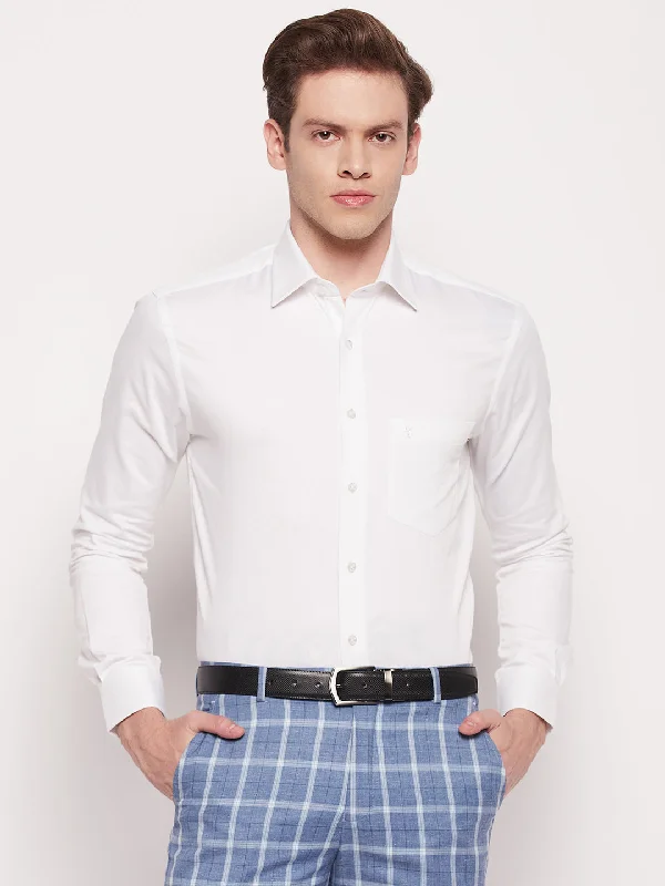 Cantabil Men White Shirt