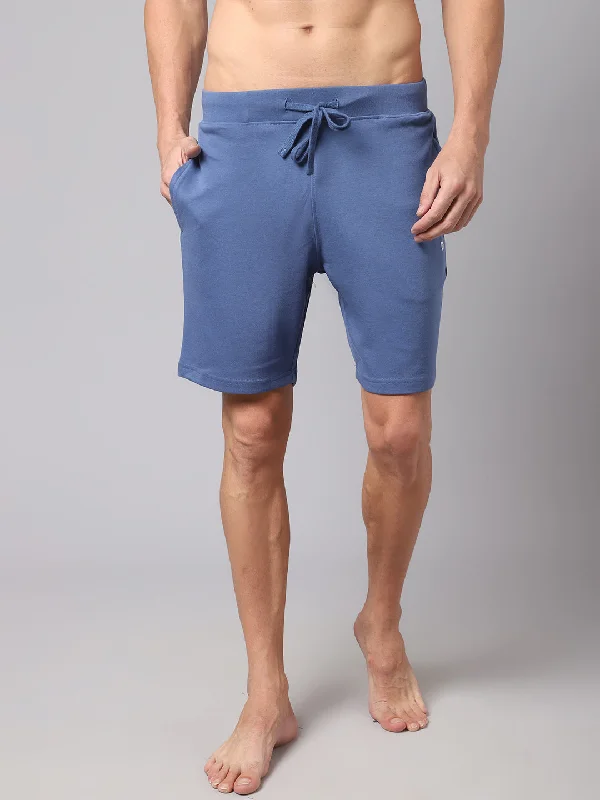 Cantabil Men's Blue Bermuda