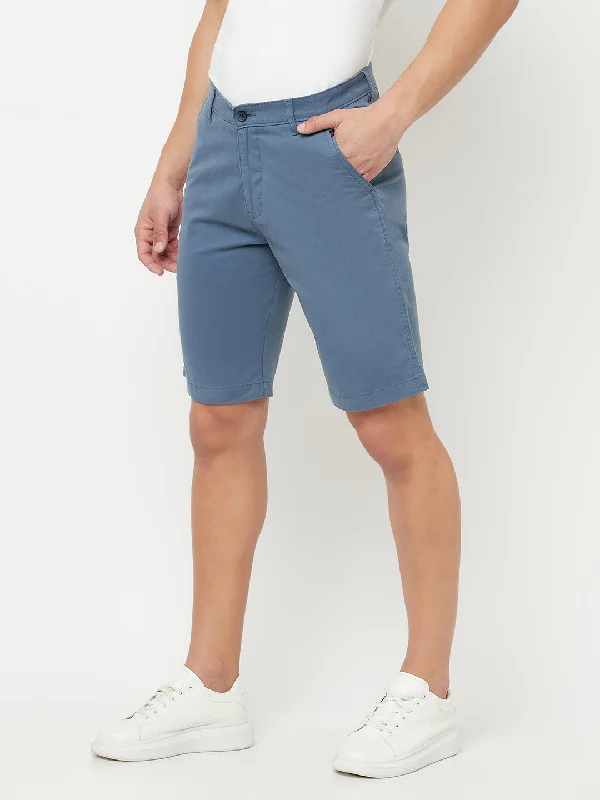 Cantabil Men's Blue Bermuda