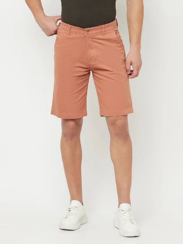 Cantabil Men's Copper Bermuda