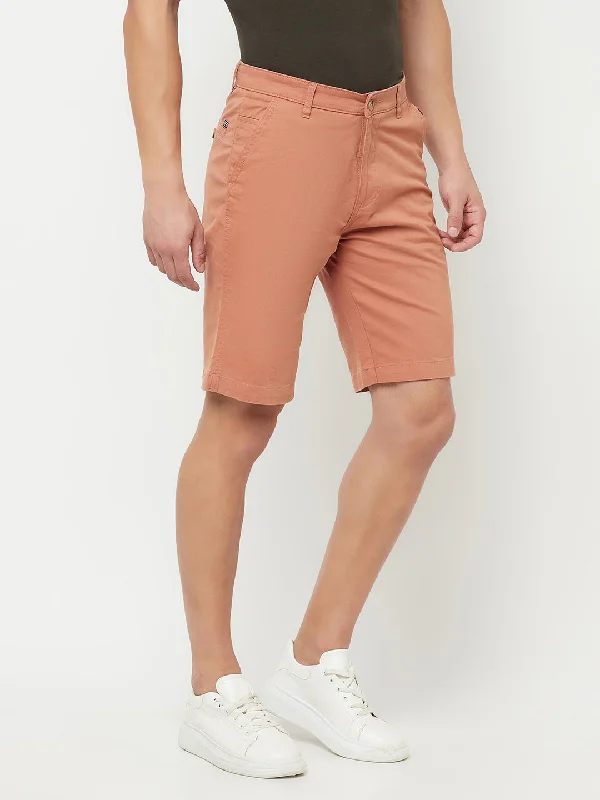 Cantabil Men's Copper Bermuda