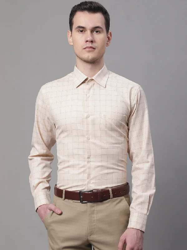 Cantabil Men's Fawn Shirt