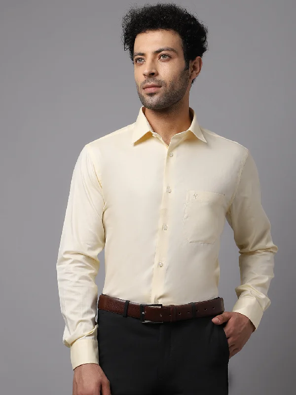 Cantabil Mens Lemon Shirt