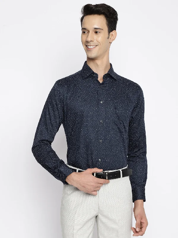 Cantabil Navy Mens Shirt