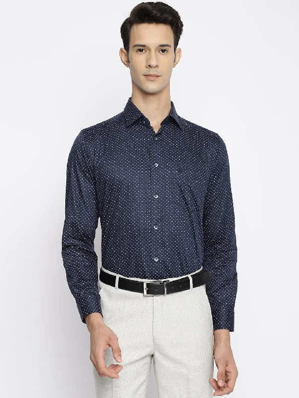 Cantabil Navy Mens Shirt