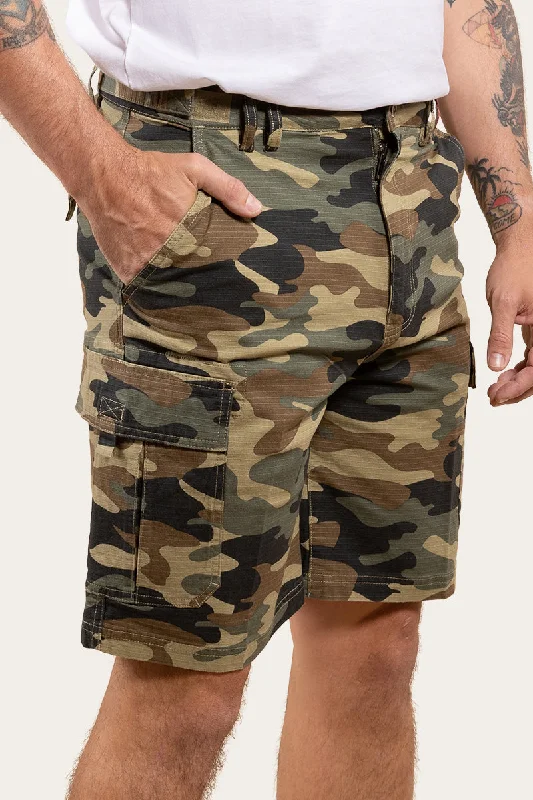 Coober Pedy Mens Ripstop Work Short - Camo