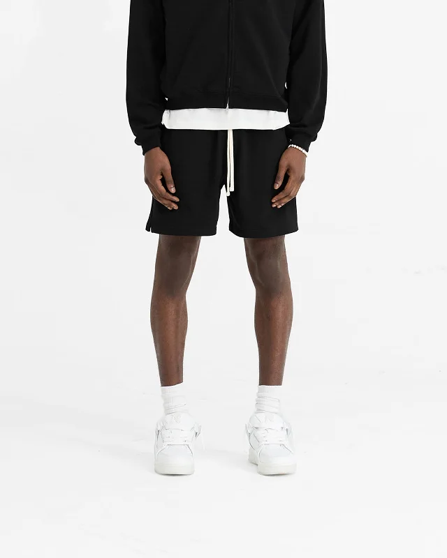 Initial Sweatshorts - Black