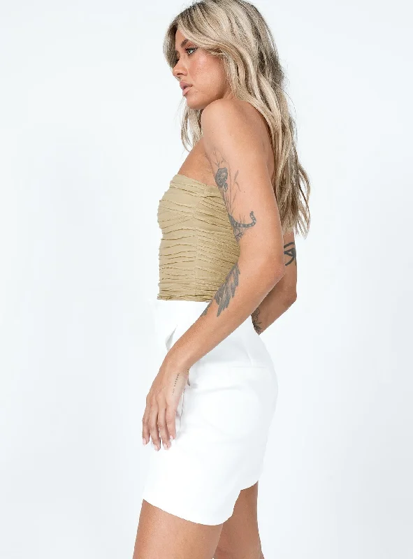 Jonna Shorts White