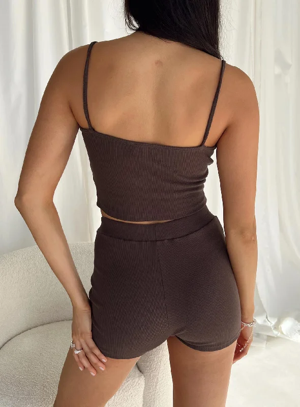 Bailey Bike Short Brown