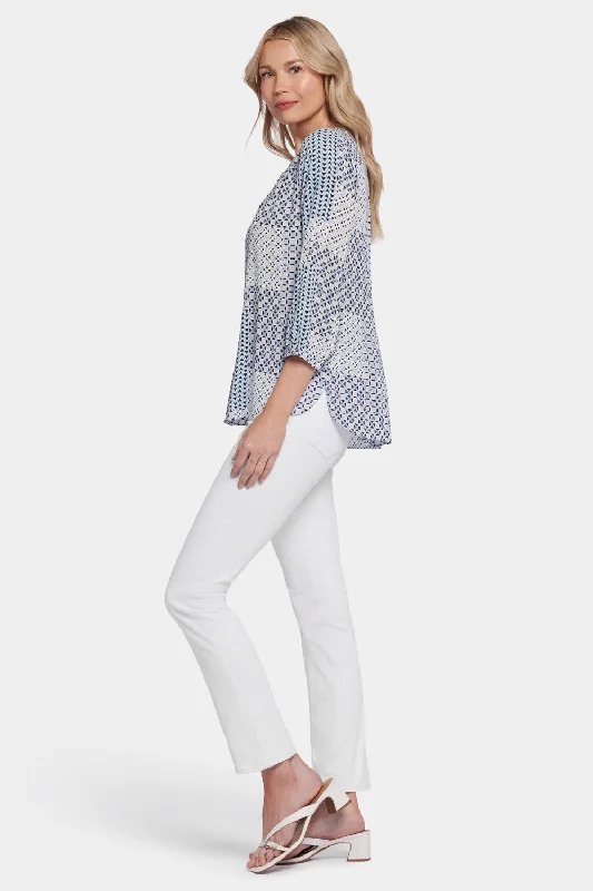 Pintuck Blouse - Giona Geo