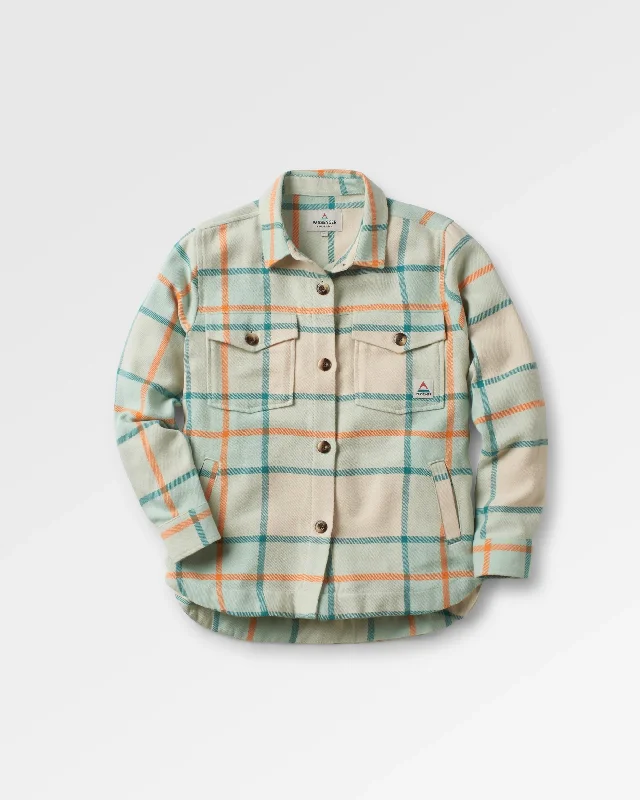 Stella Organic Cotton LS Shirt - Surf Spray Check