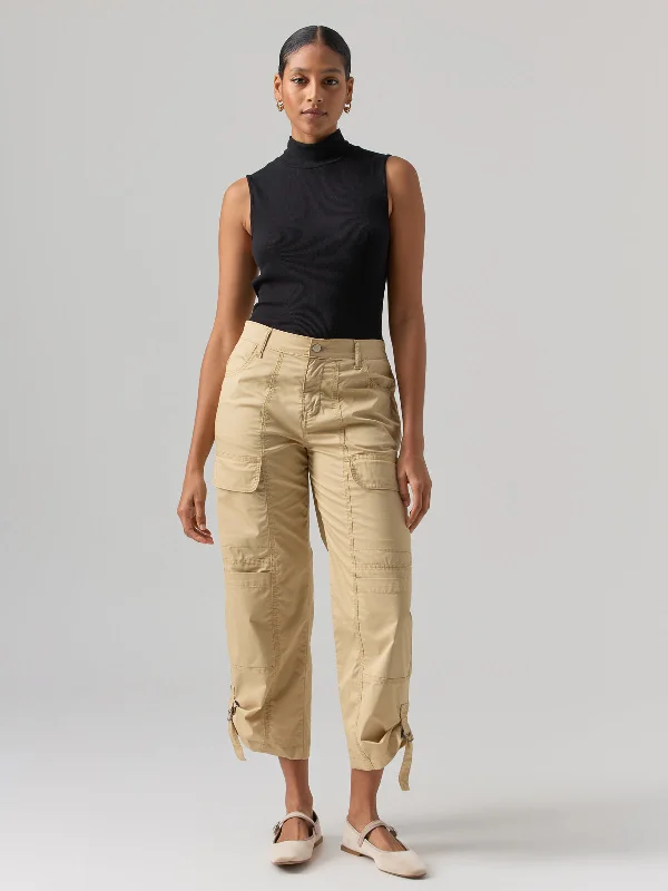 Cali Cargo Standard Rise Pant True Khaki