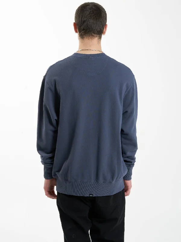 Experience Existence Oversize Crew - Mood Indigo