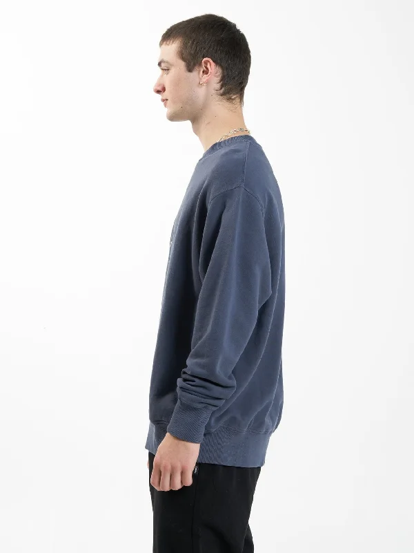 Experience Existence Oversize Crew - Mood Indigo