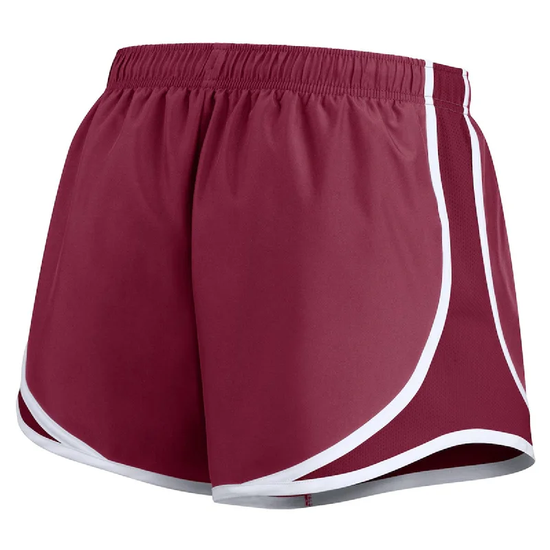 Nike Women's  Seminole Logo Tempo Short - Garnet