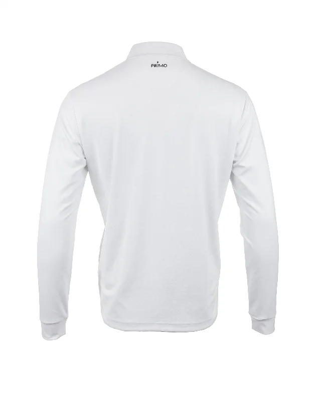 Primo Blade Collar Quarter Zip - White