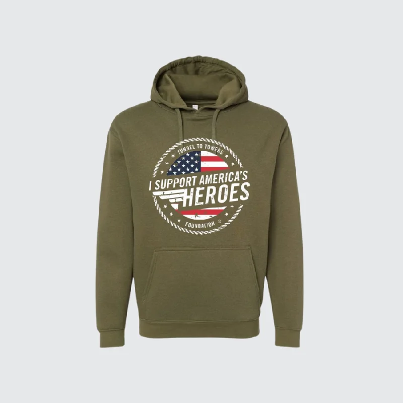 T2T Heroes Hoodie (Military Green)