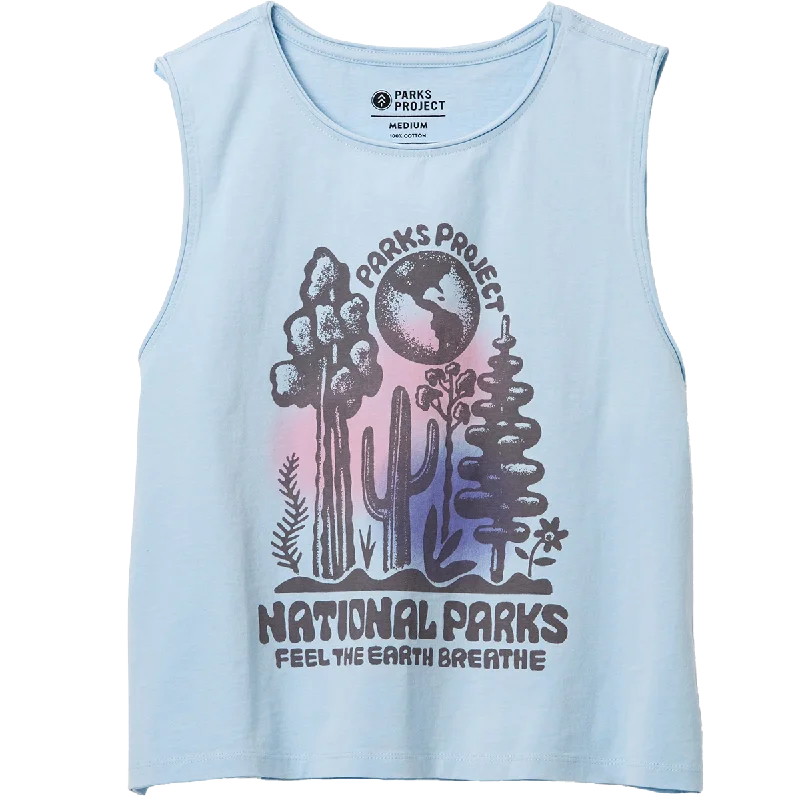 Women's Feel the Earth Breathe Stamped Tank