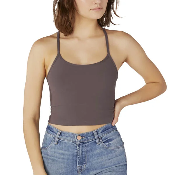 Women's Slim Racerback Cropped Tank