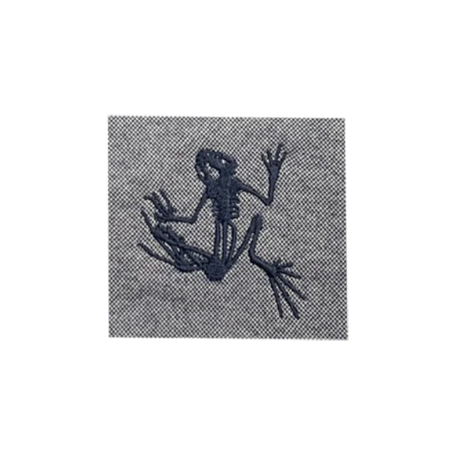 Bone Frog Fine Pique Blend Blocked Polo