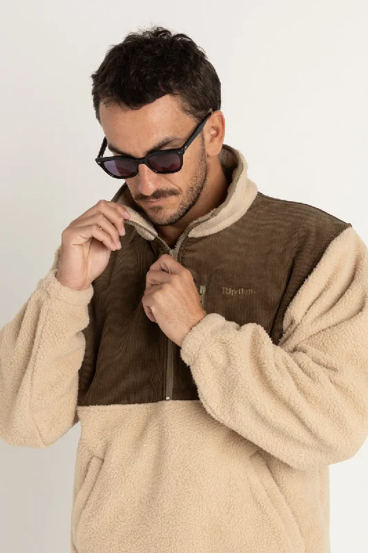 Dune Half Zip Pullover Tobacco