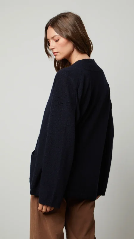 LILA SWEATER - NAVY - FINAL SALE