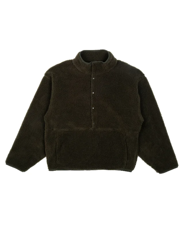 Arizona Sweater Teddy Fleece Dark Forest