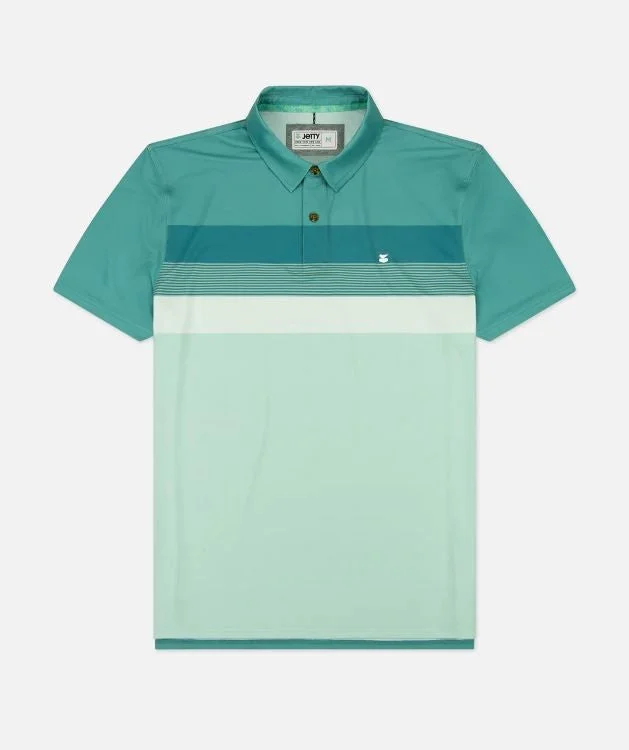 Jetty Men's Knits Tops Quick-Dry UPF 50+ Golf Polo