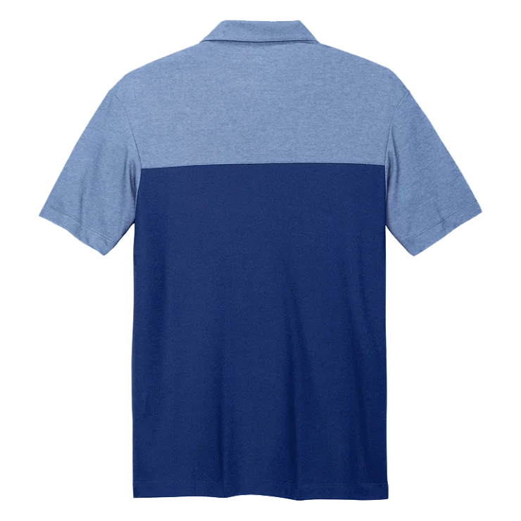 Trident Fine Pique Blend Blocked Polo