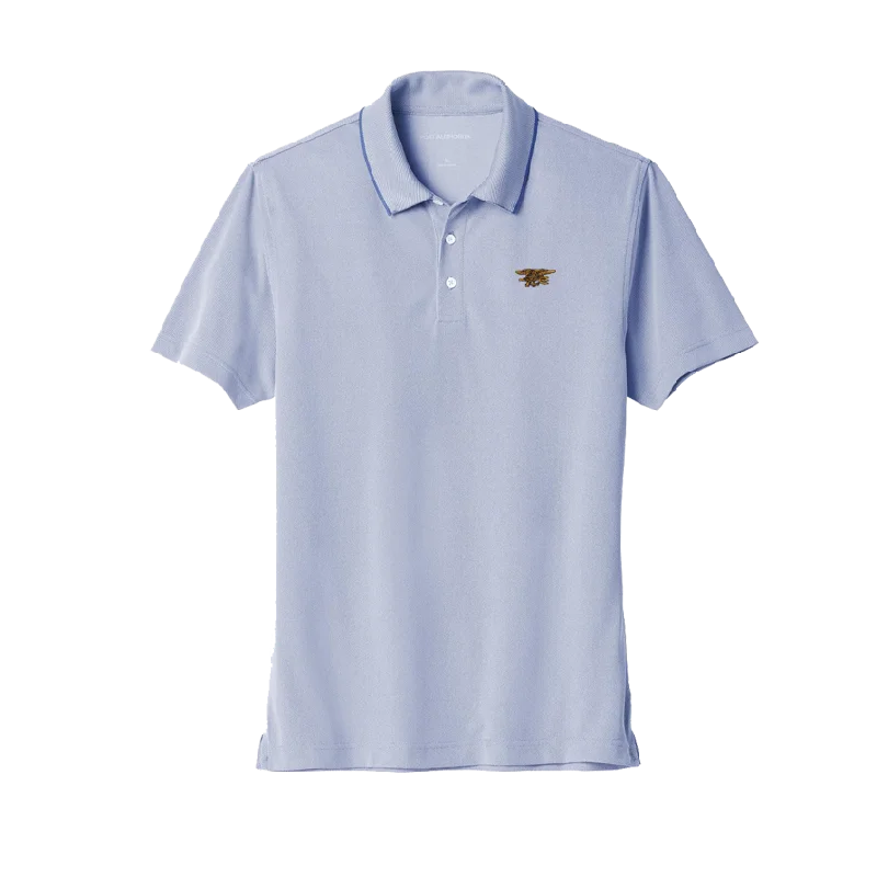 Trident Royal Poly Oxford Pique Polo