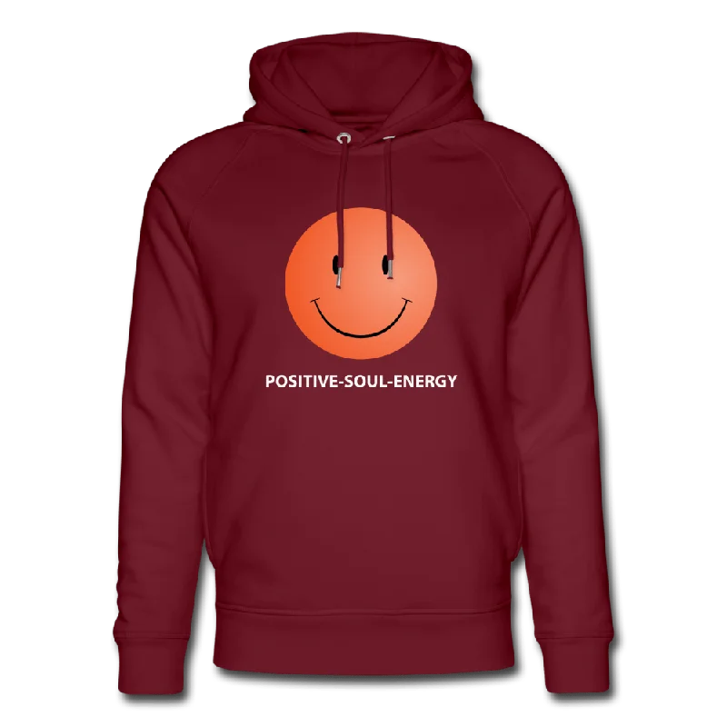 UNISEX POSITIVE SOUL ENERGY ORGANIC COTTON HOODIE