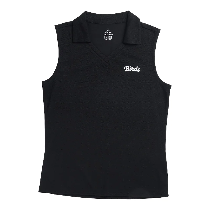 Birds Sleeveless Polo