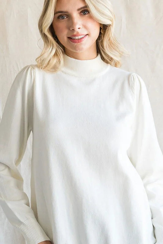 All You Need Ivory Sweater Top