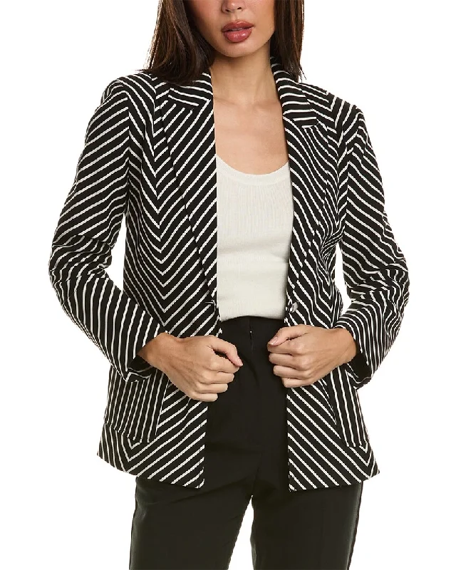 Elie Tahari Striped Blazer