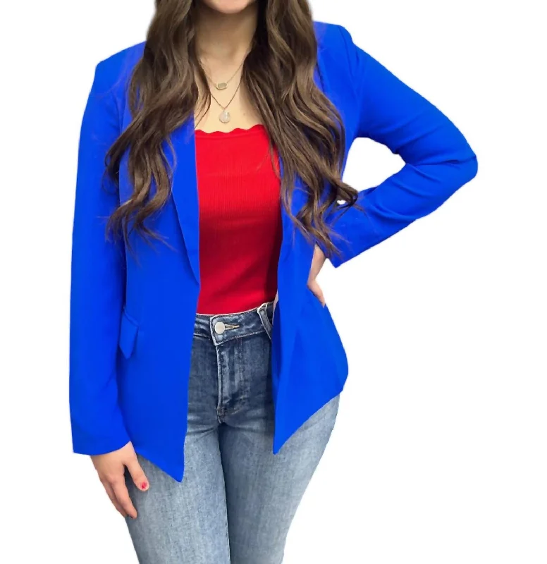 Jessie Blazer In Blue