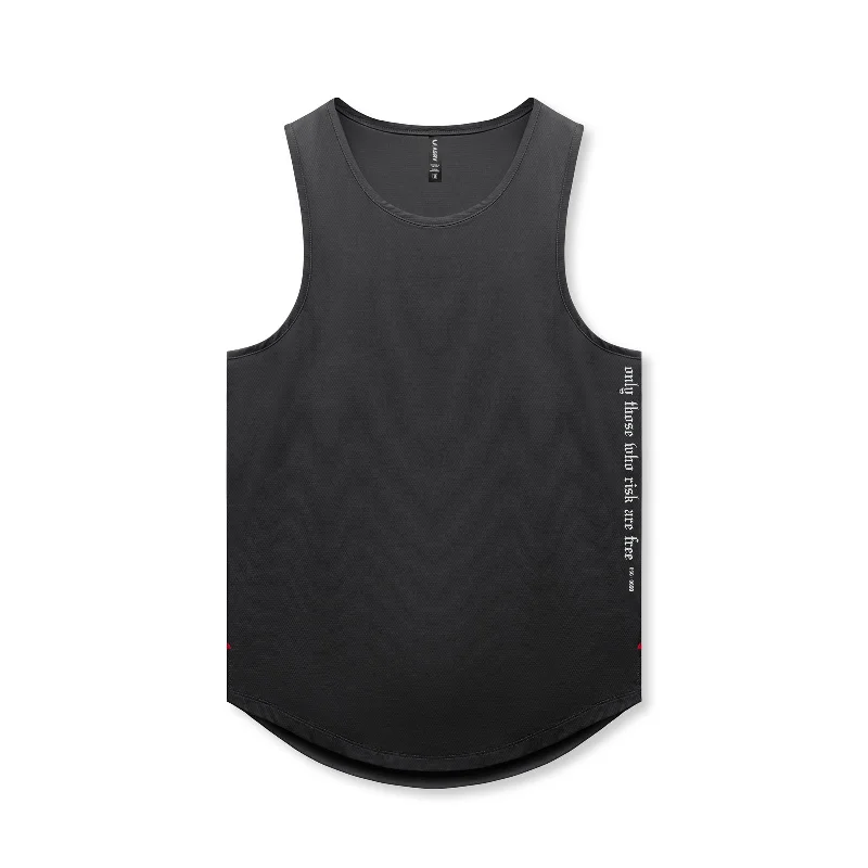 0658. Silver-Lite™ 2.0 Tank Top - Black ""OTWR""