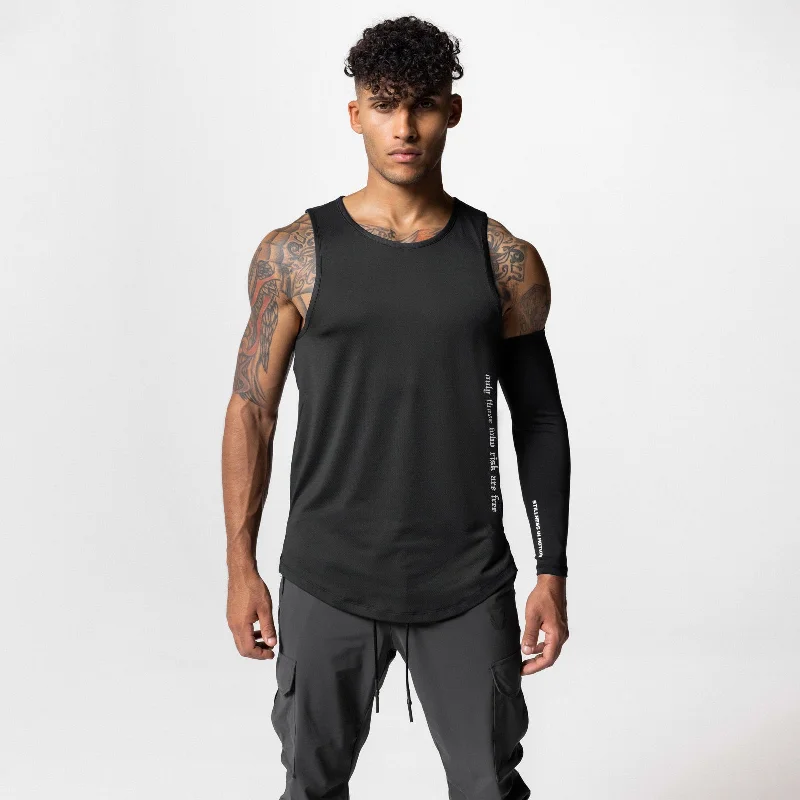 0658. Silver-Lite™ 2.0 Tank Top - Black ""OTWR""