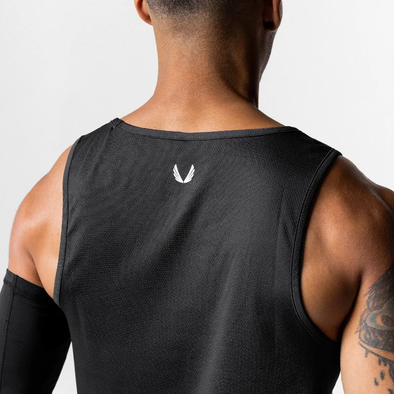 0658. Silver-Lite™ 2.0 Tank Top - Black ""OTWR""